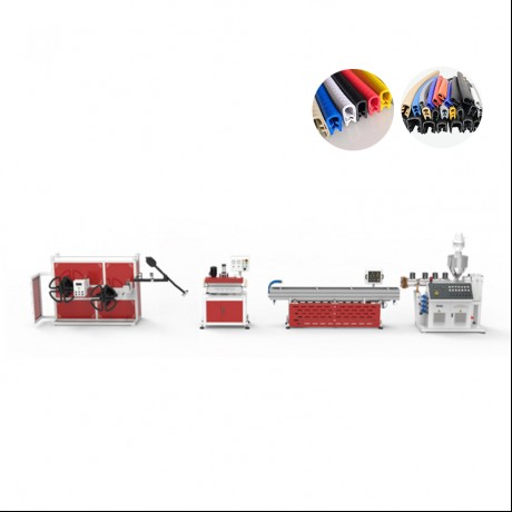 JWELL PVC TPU TPE уплътнителна линия за екструдиране на профили
